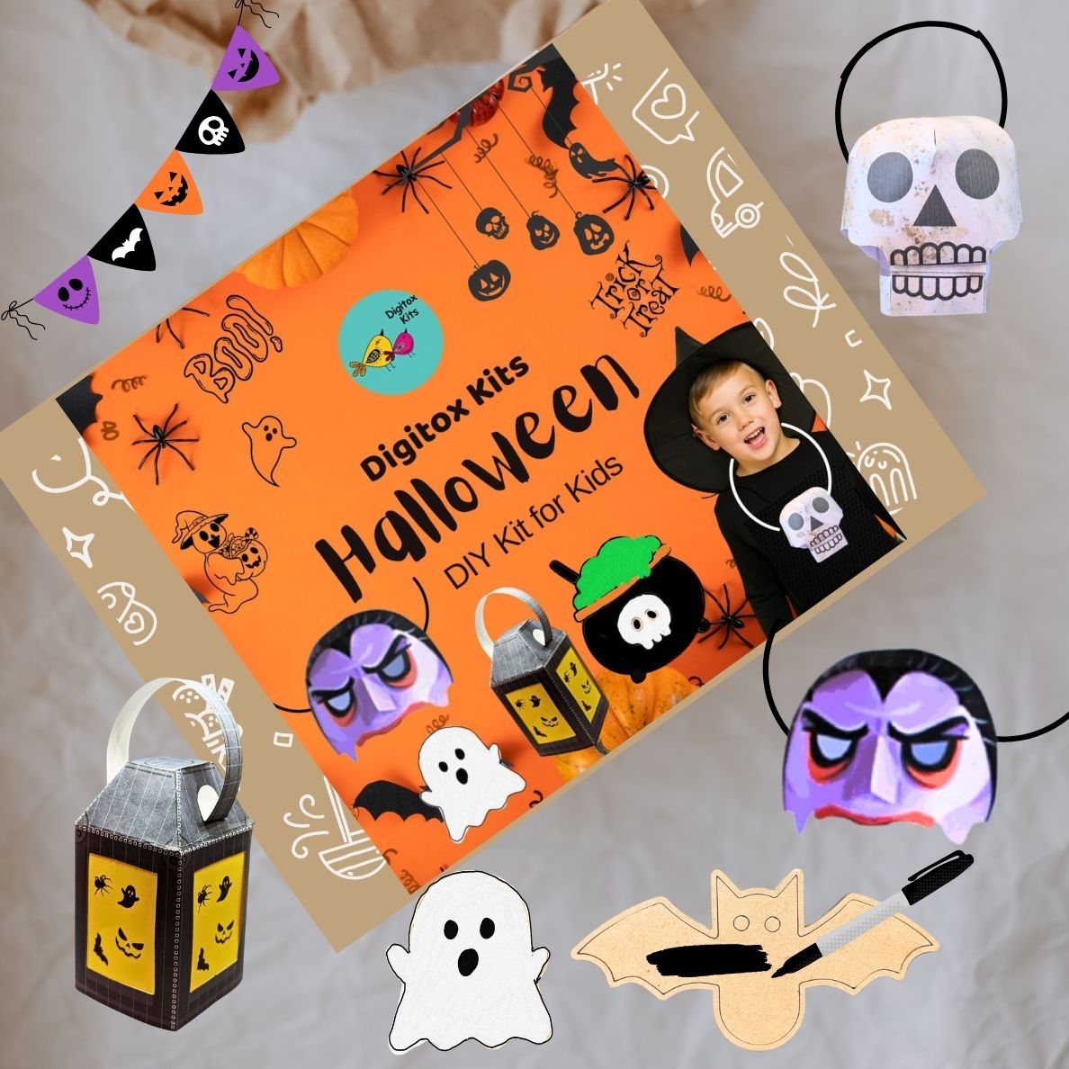 Digitox Kits DIY Halloween Kits for Kids - Image 1