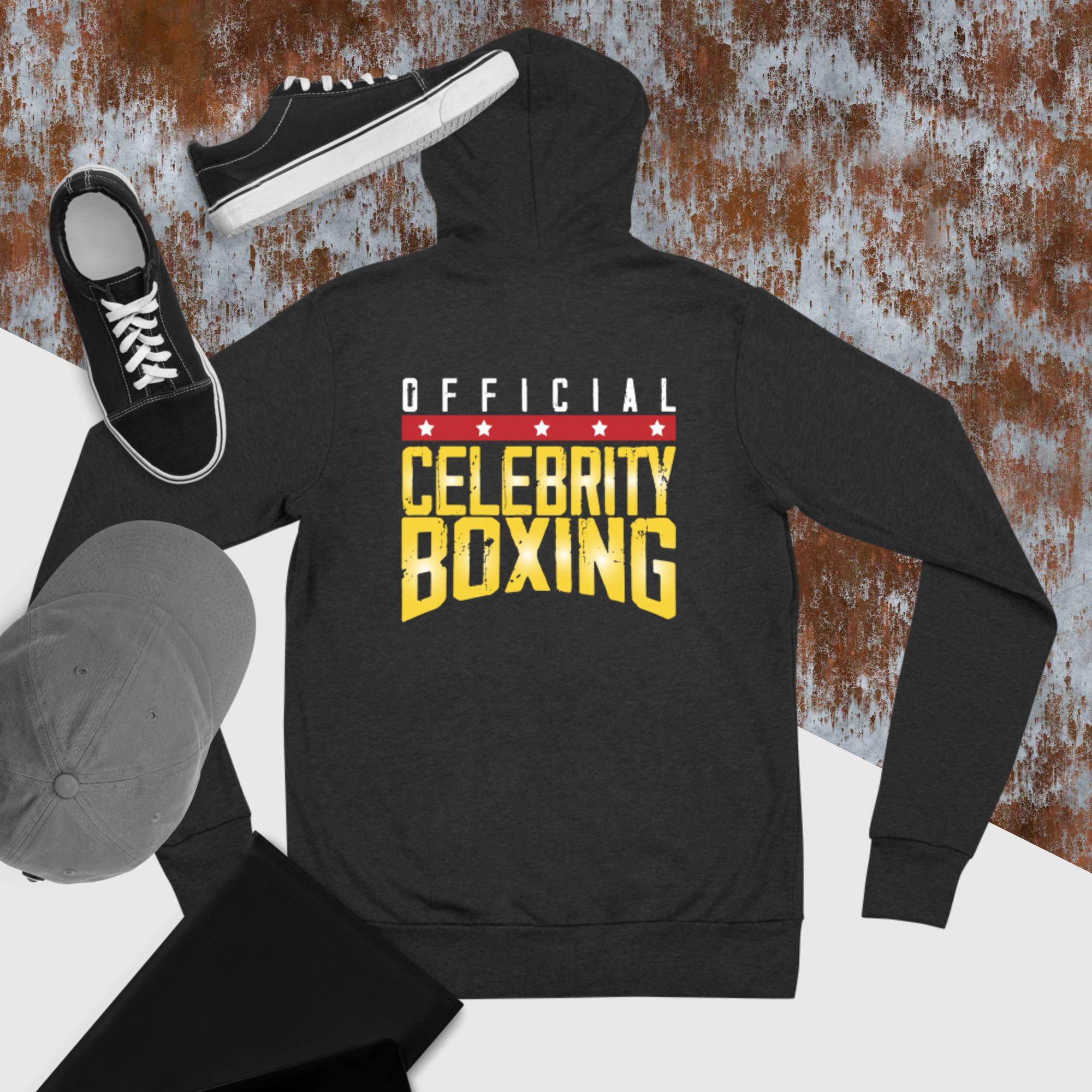 Celebrity Boxing Unisex Zip Hoodie