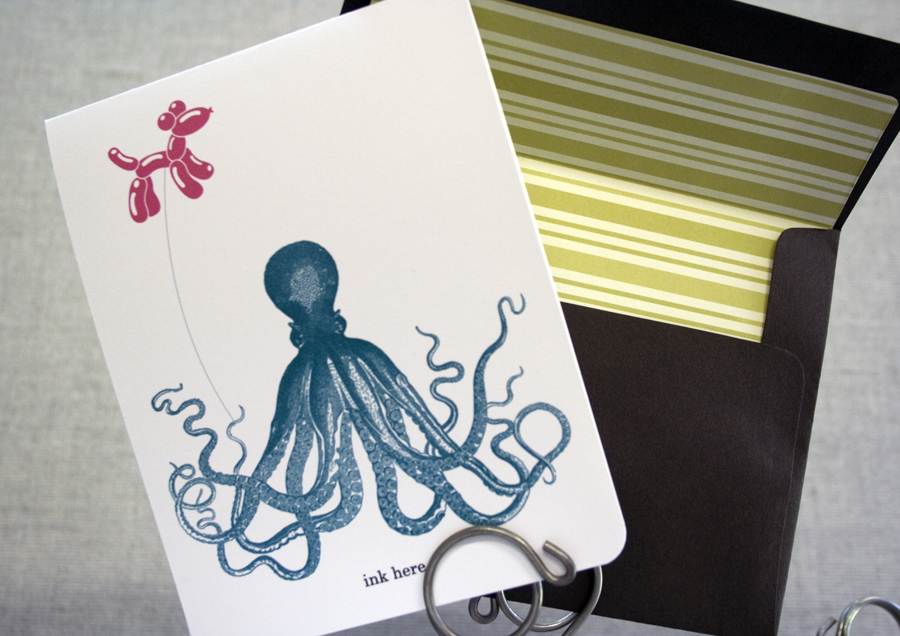 Octopus Greetings