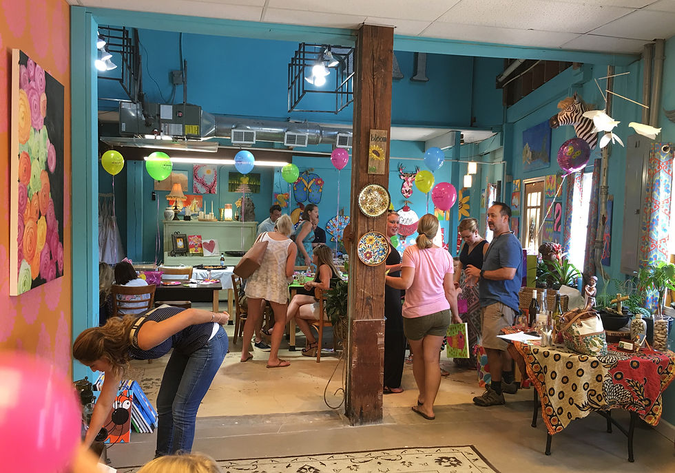 Art Studio Lexington Paint & Pour Lexington