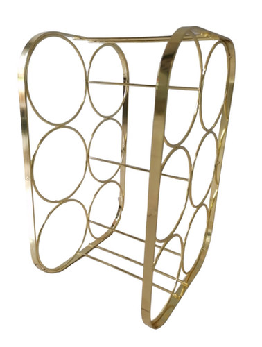 Wine Rack - Gold Plating | Continental Homeware