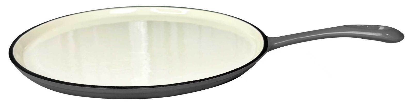 Cast Iron Individual - 27cm Roti Pan -Grey