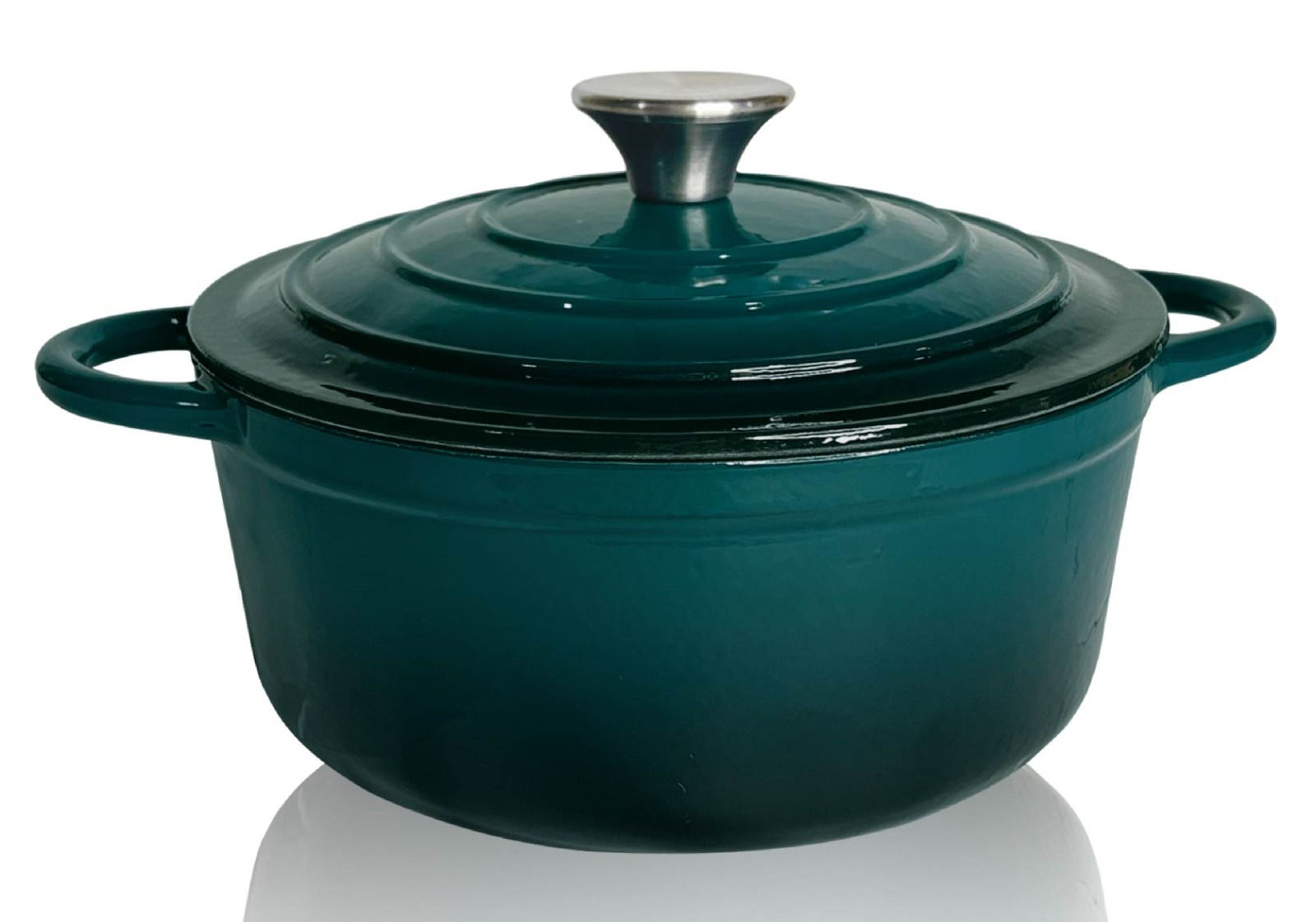 24CM Cast Iron Casserole Pot - Agave