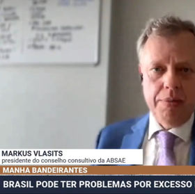 Presidente da Absae destaca importância do armazenamento de energia em entrevista à Rádio Bandeirantes