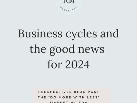 The "do more with less" marketing era