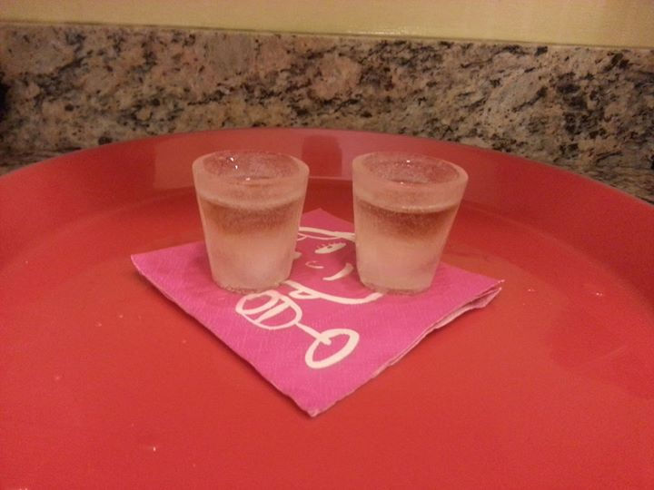 ICE GLASS SHOTS!