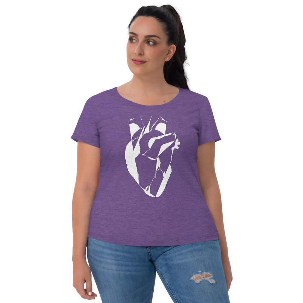 Thumbnail: Heart of Rappels - Ladies' short sleeve t-shirt