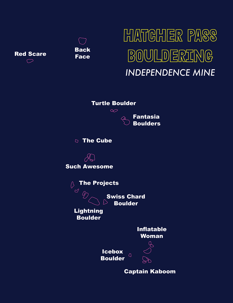 Thumbnail: Independence Mine Bouldering - Unisex t-shirt
