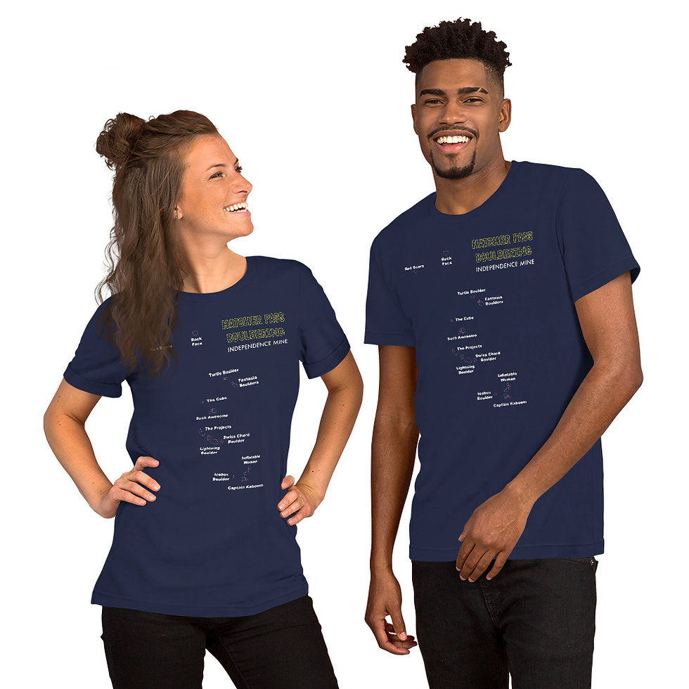 Thumbnail: Independence Mine Bouldering - Unisex t-shirt