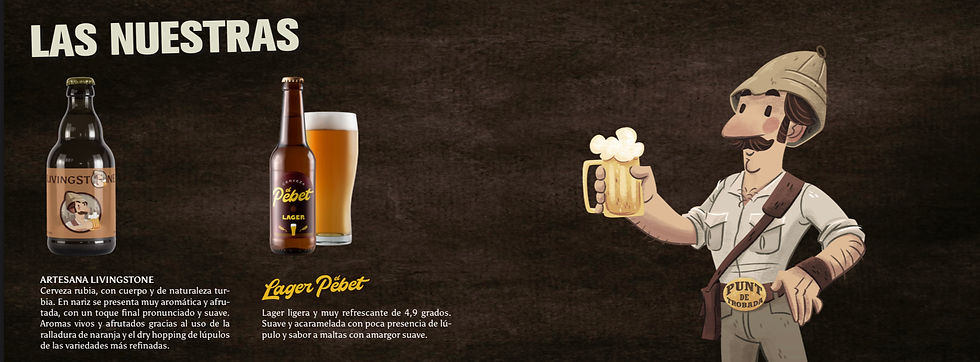 Cervezas Livingstone