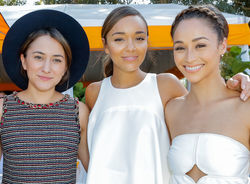Zelda Williams, Ashley Madeweke and Cara Santana