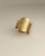 Bague réglable dorée Maison LAU