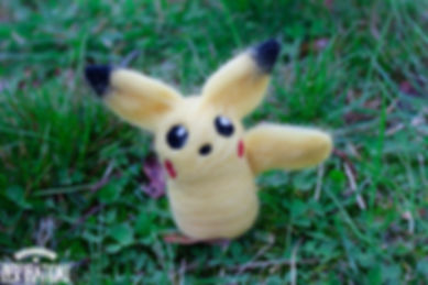 Felted Electric Mouse