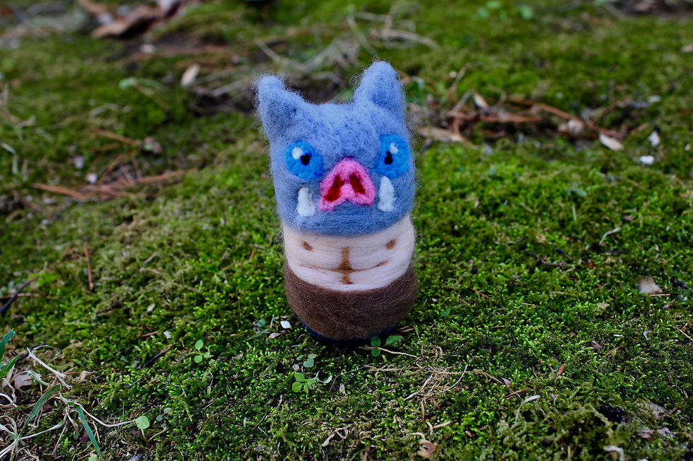 Thumbnail: Felted Slayer Boar