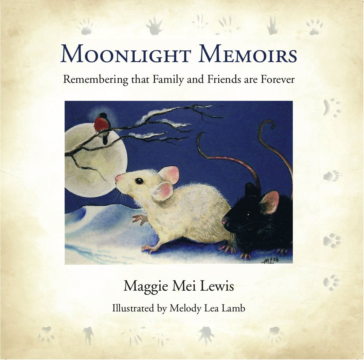 Moonlight Memoirs Hardcover Book by Maggie Mei Lewis