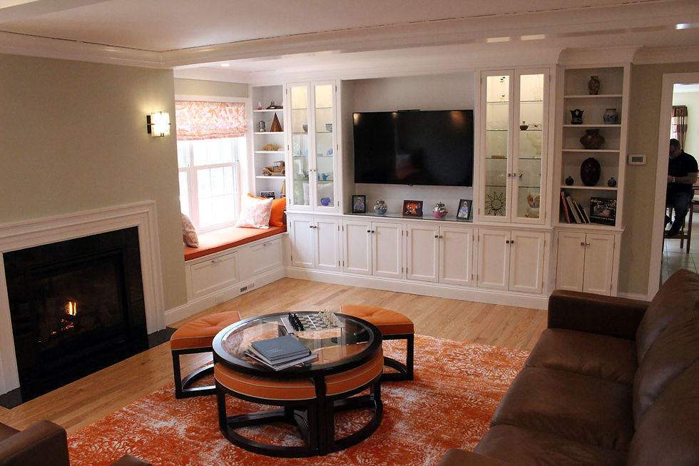 Media Display Custom Built Ins