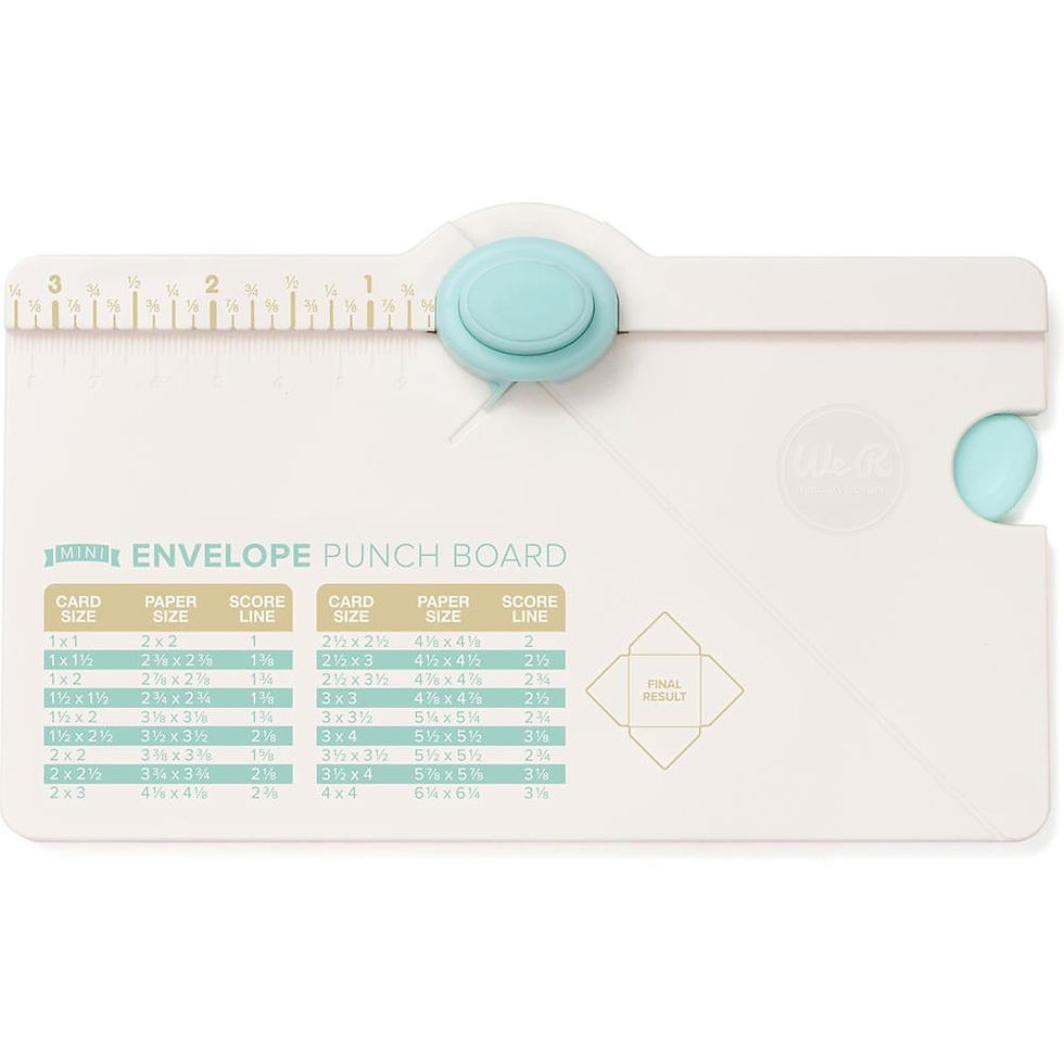 Thumbnail: Mini Envelope Punch Board