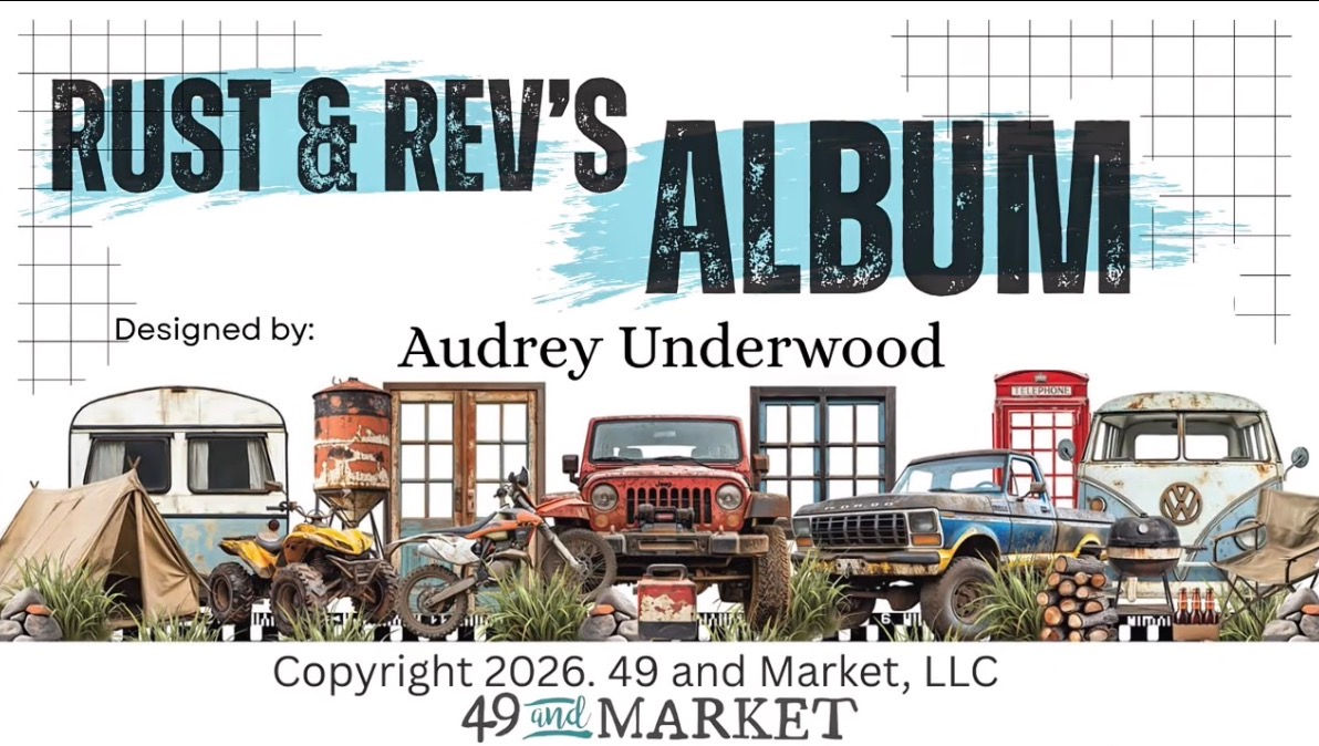 “Rust & Revs” Album Binder Project Kit