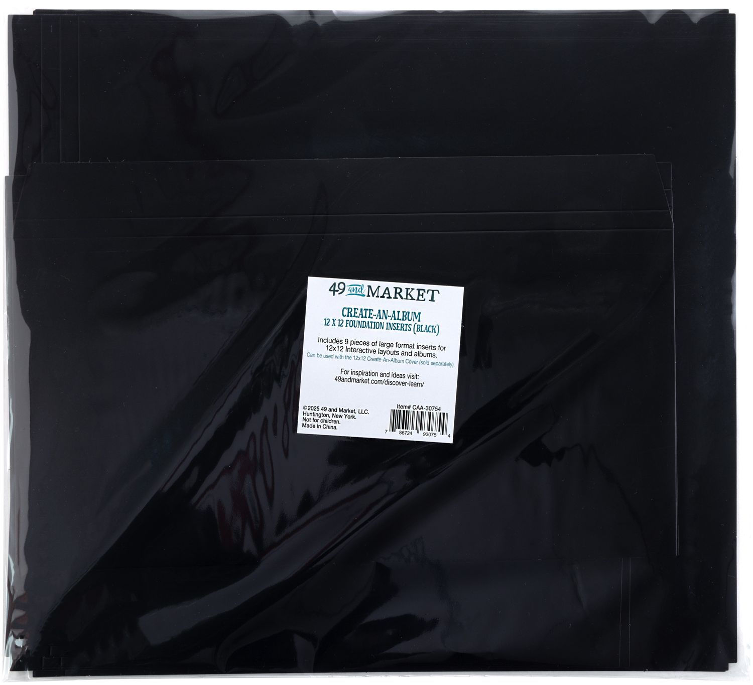 Create-An-Album - 12 x 12 Page Inserts