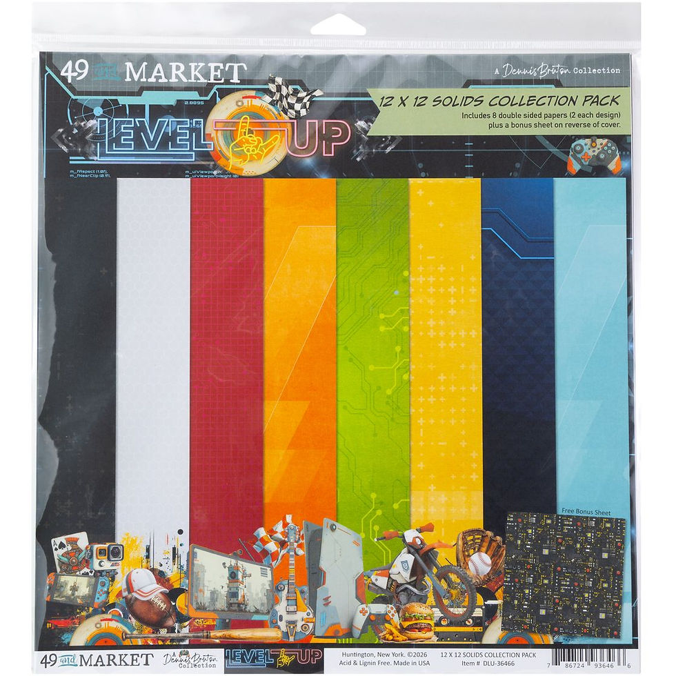 Thumbnail: “Level Up” 12 x 12 Solids Pack