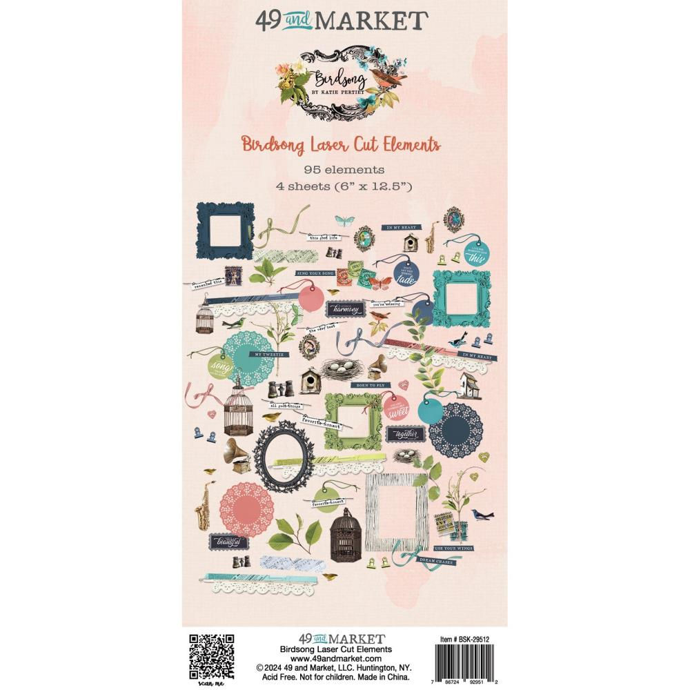 “Birdsong” Laser Cut Elements