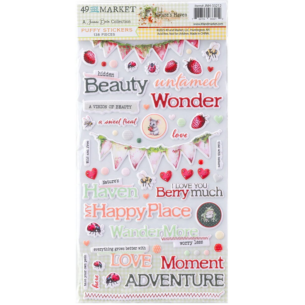 Thumbnail: “Natures Haven” Puffy Stickers