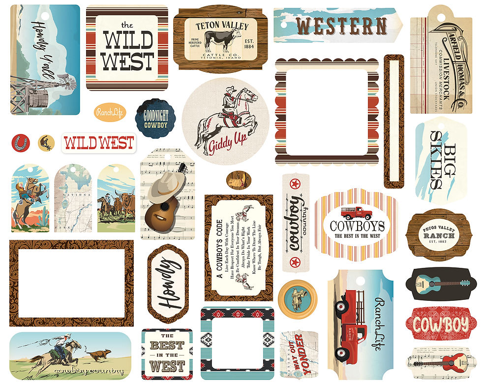 Thumbnail: "Cowboy" Frames & Tags