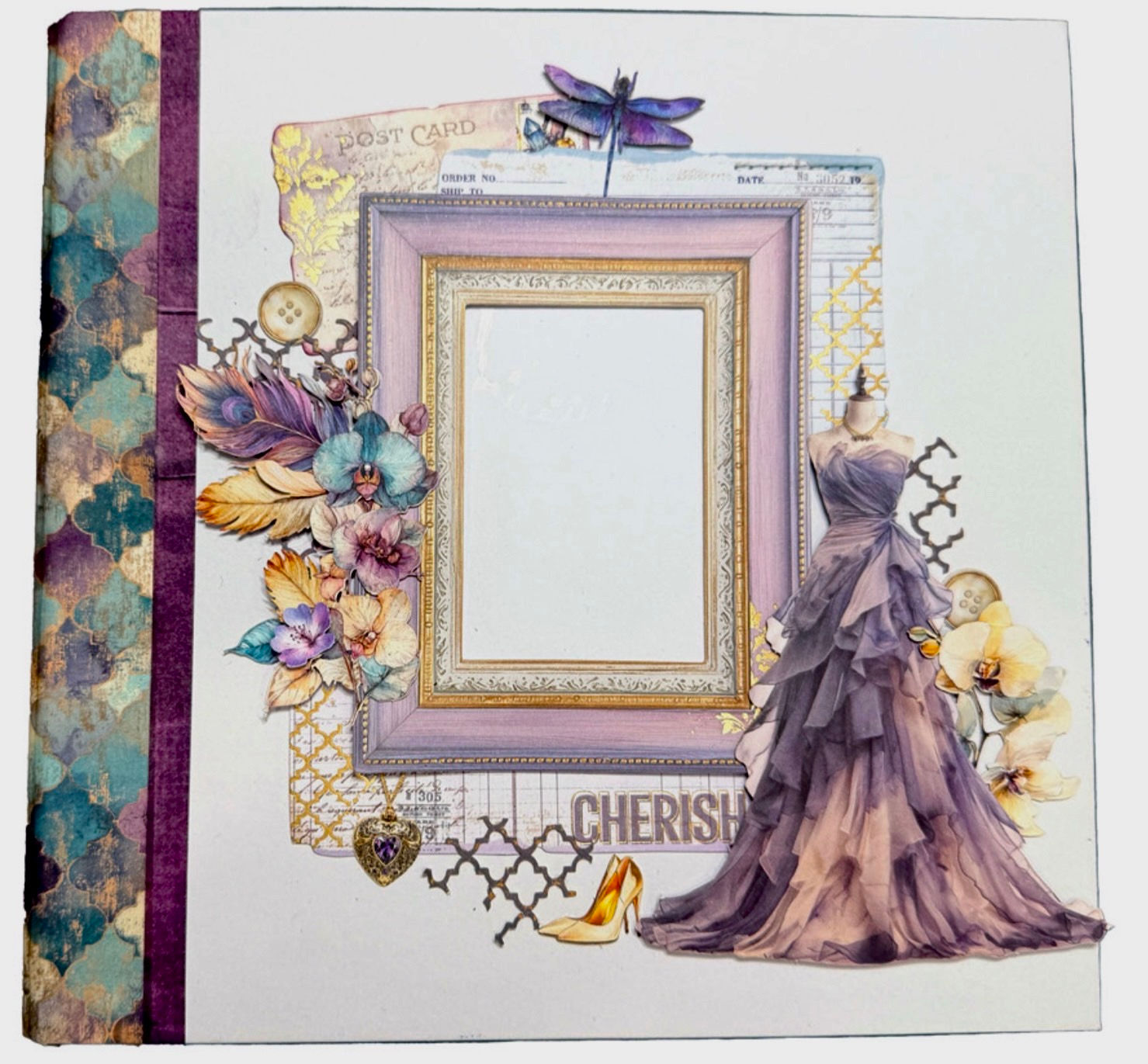 “Plume & Petal” Binder Album Project Kit