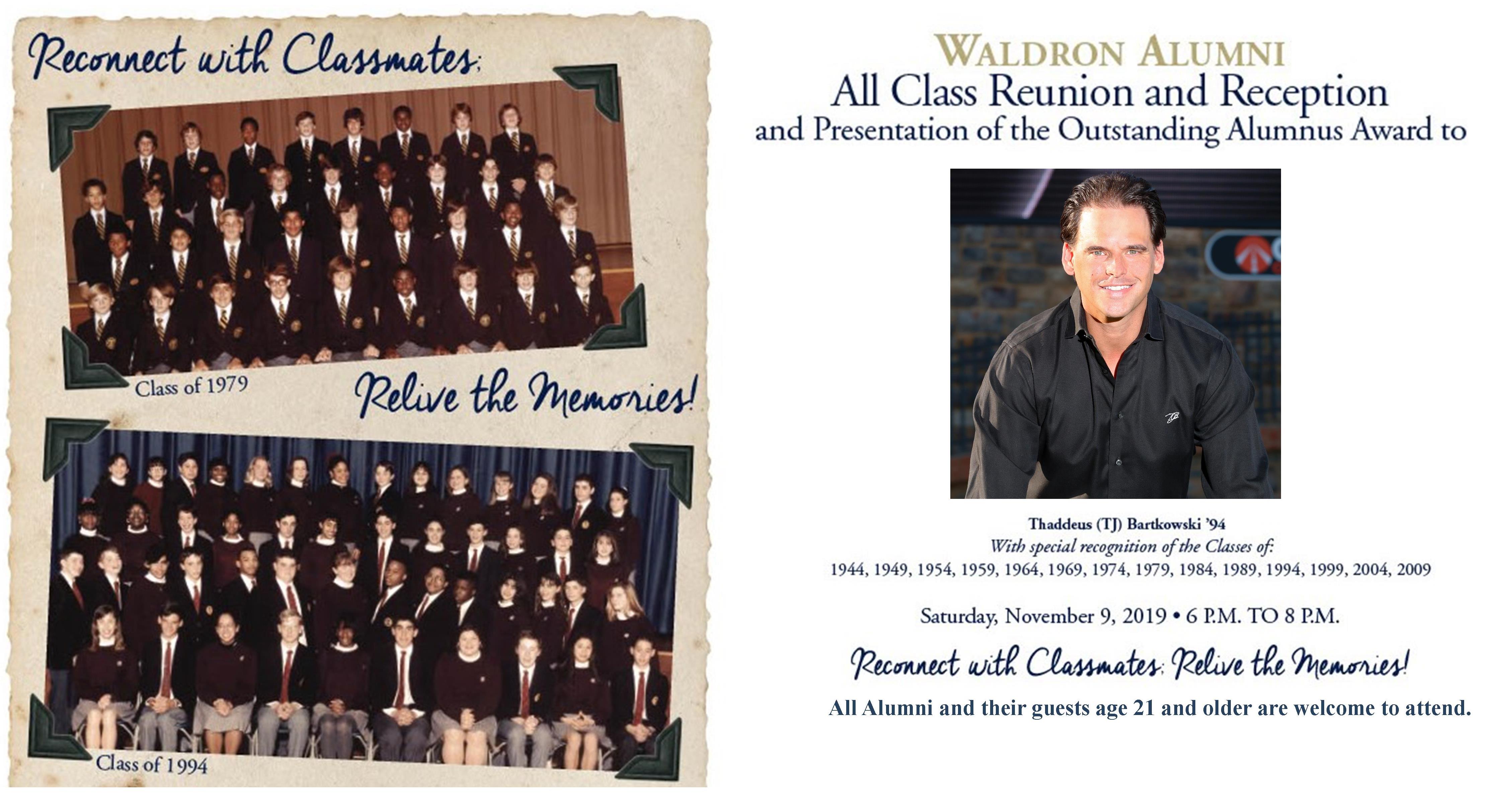 Alumni All Class Reunion & Reception