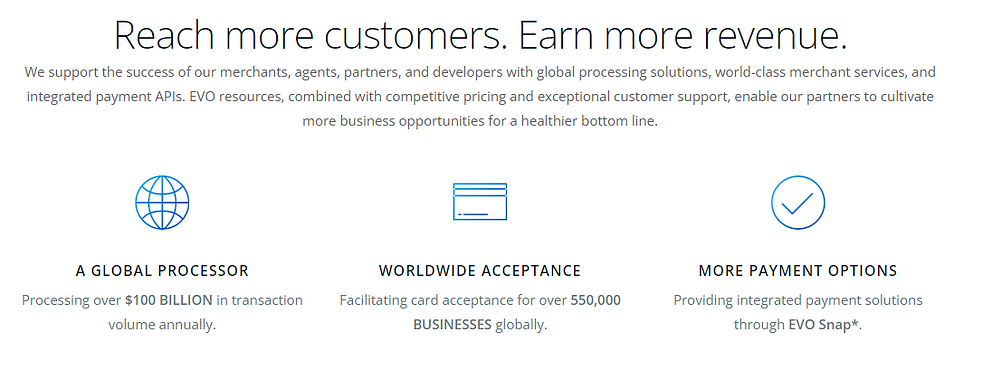 EVO Payments, Inc. (NASDAQ: EVOP) is a leading payment technology and services provider.