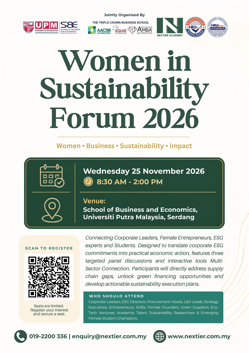 WOMEN IN SUSTAINABILITY FORUM 2026