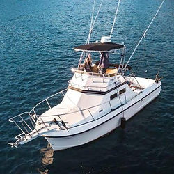 Fishing charter boat in Cabo for groups of four anglers