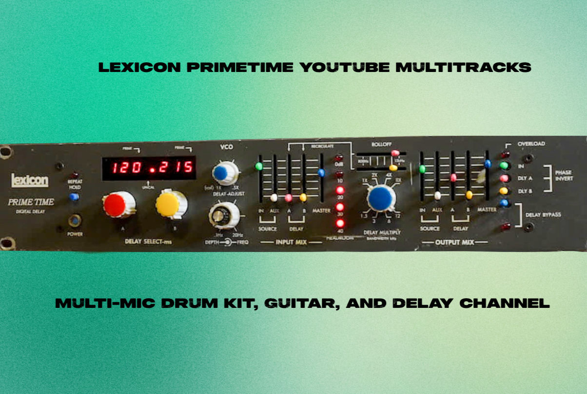 Lexicon Primetime Improv multi-tracks