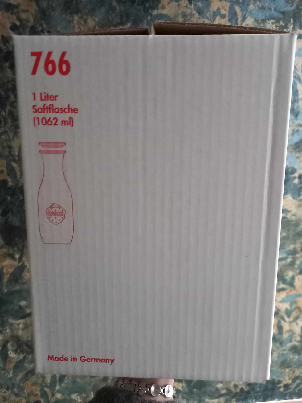 Miniatura: Butelka karafka 6szt Saftflasche 1062 ml z pokrywką