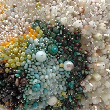 Mould fruit made from gemstones by Katie Ryan