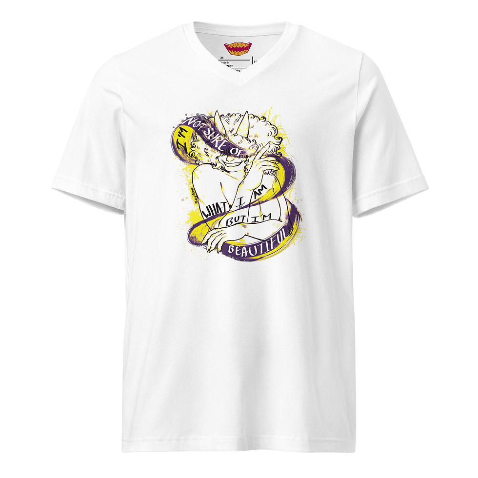 Thumbnail: Camiseta arte LGBTQ+ con frase
