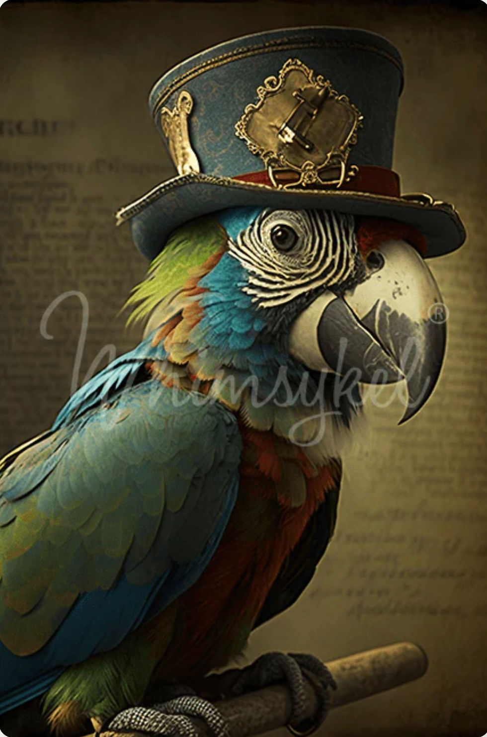 Polly McSquawk - Whimsykel Paper