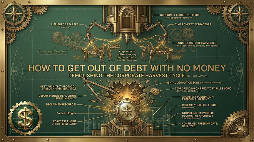 How to get out of debt with no money