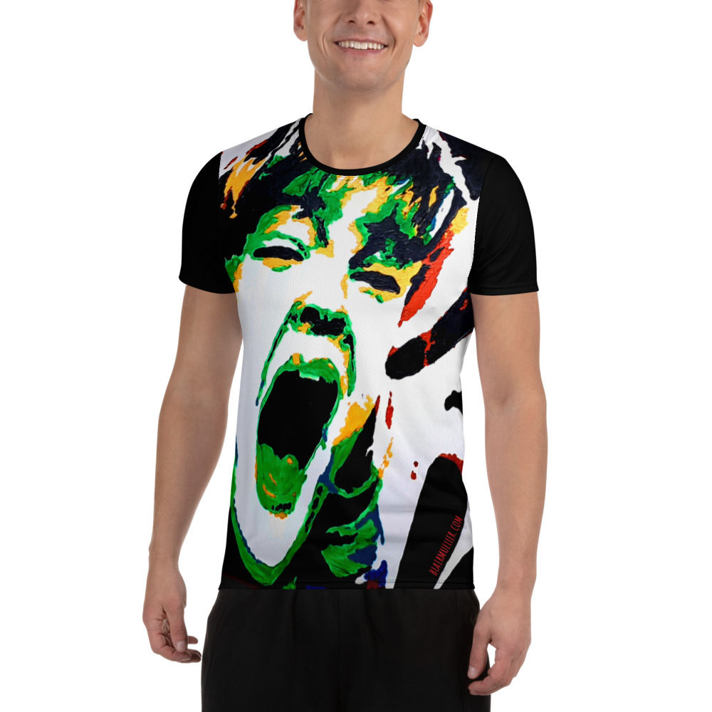 Blair Mueller Art - The Horror Market - Fitness Tee - Scream Movie - Front