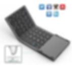 Thumbnail: New Mini Wireless Bluetooth Folding Keyboard BO33