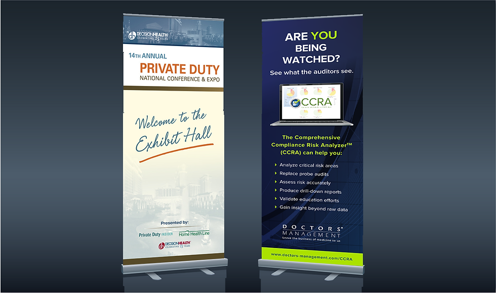 Private Duty & CCRA Banner Stands