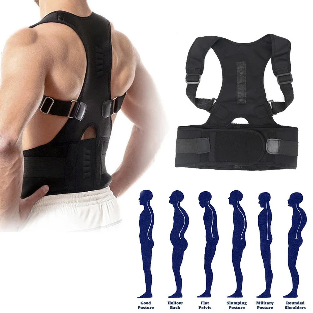 Posture Corrector with Magnetic Support | Full Back Relief
