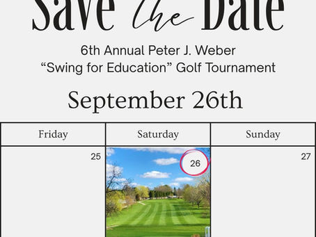 SAVE THE DATE - Golf tourney