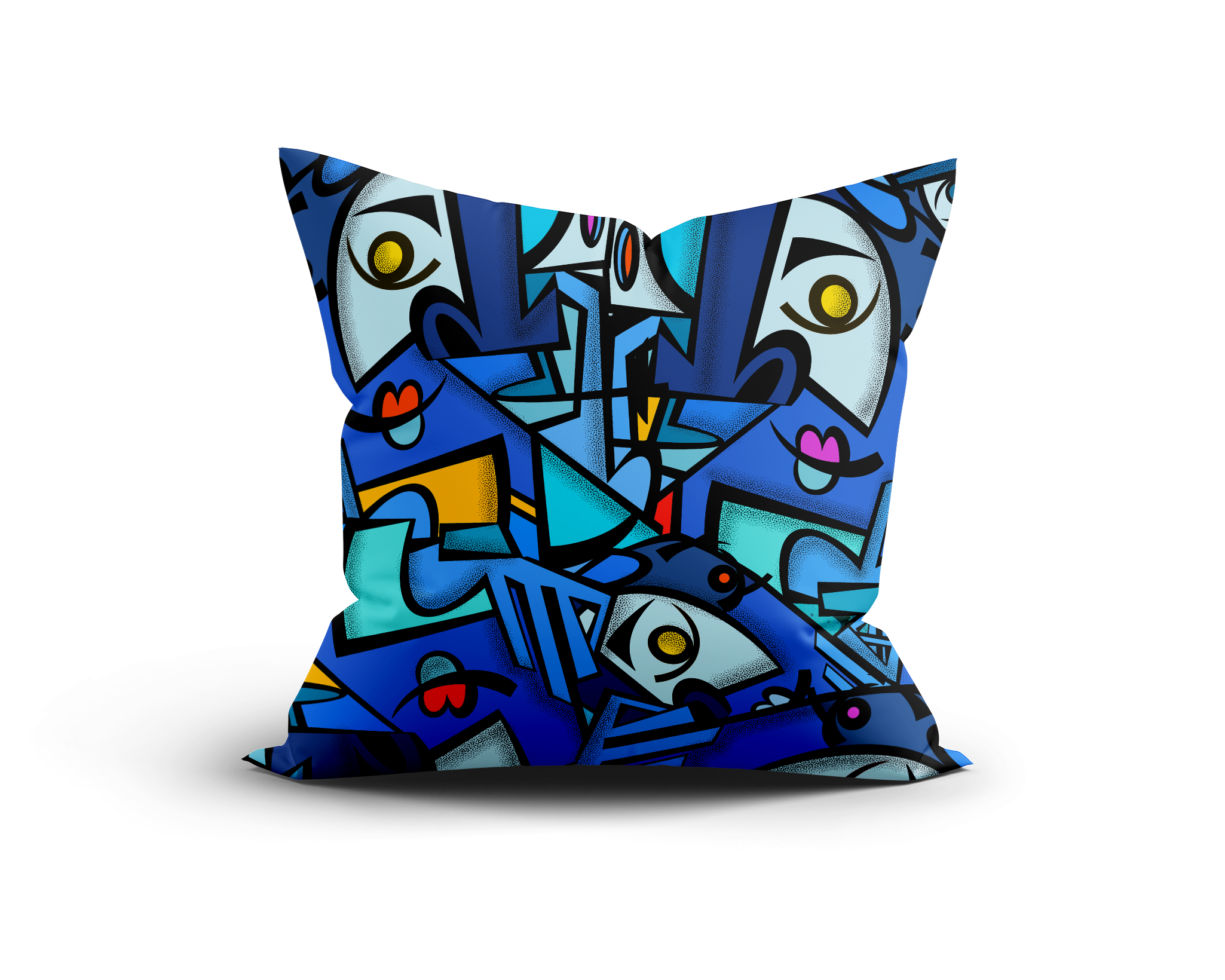 GLADIATOR-ROMA- All-Over Print Pillowcase | Flax | EDUVISMO ART