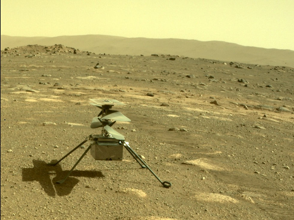Ingenuity Helicopter on Mars
