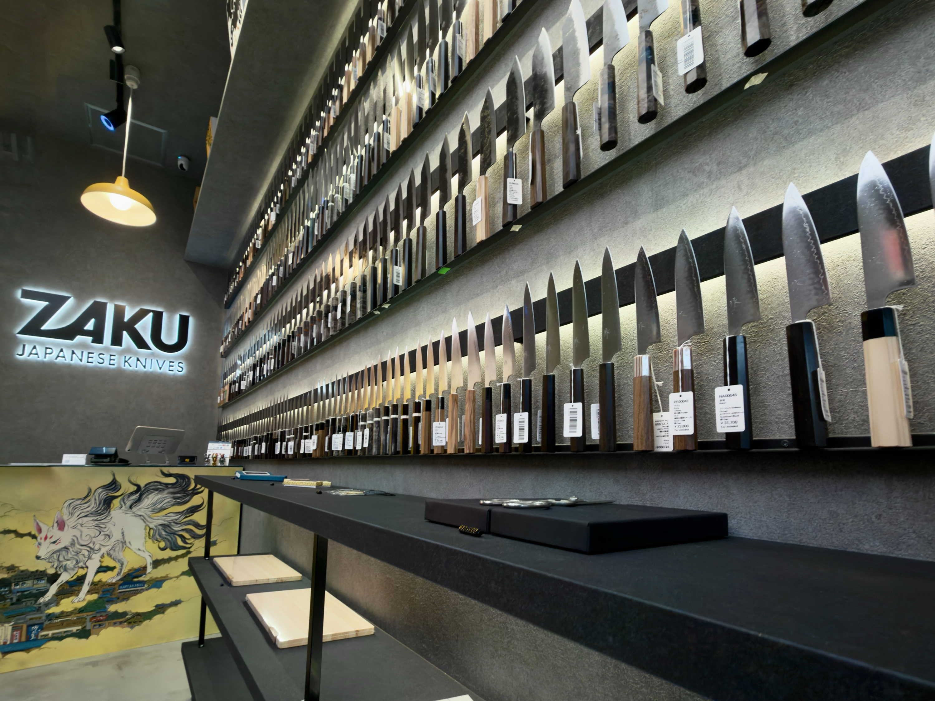 ZAKU Knives 合羽橋本店 ／ 完成写真