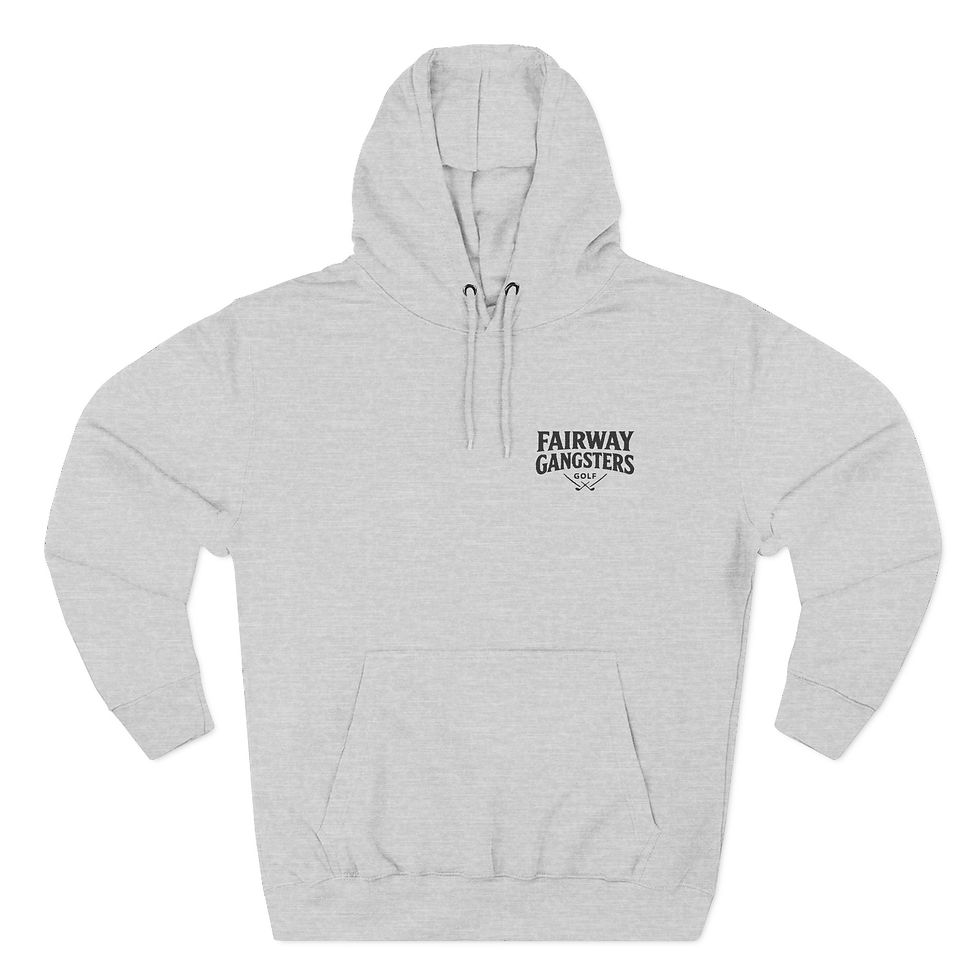 Thumbnail: Fairway Gangsters Hoodie — Minimal Golf Logo Pullover Embroidered
