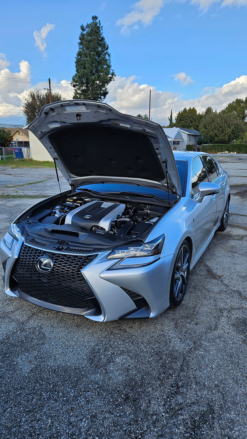 Thumbnail: Ultra hood dampers (a pair) for Lexus GS350 2016-2020