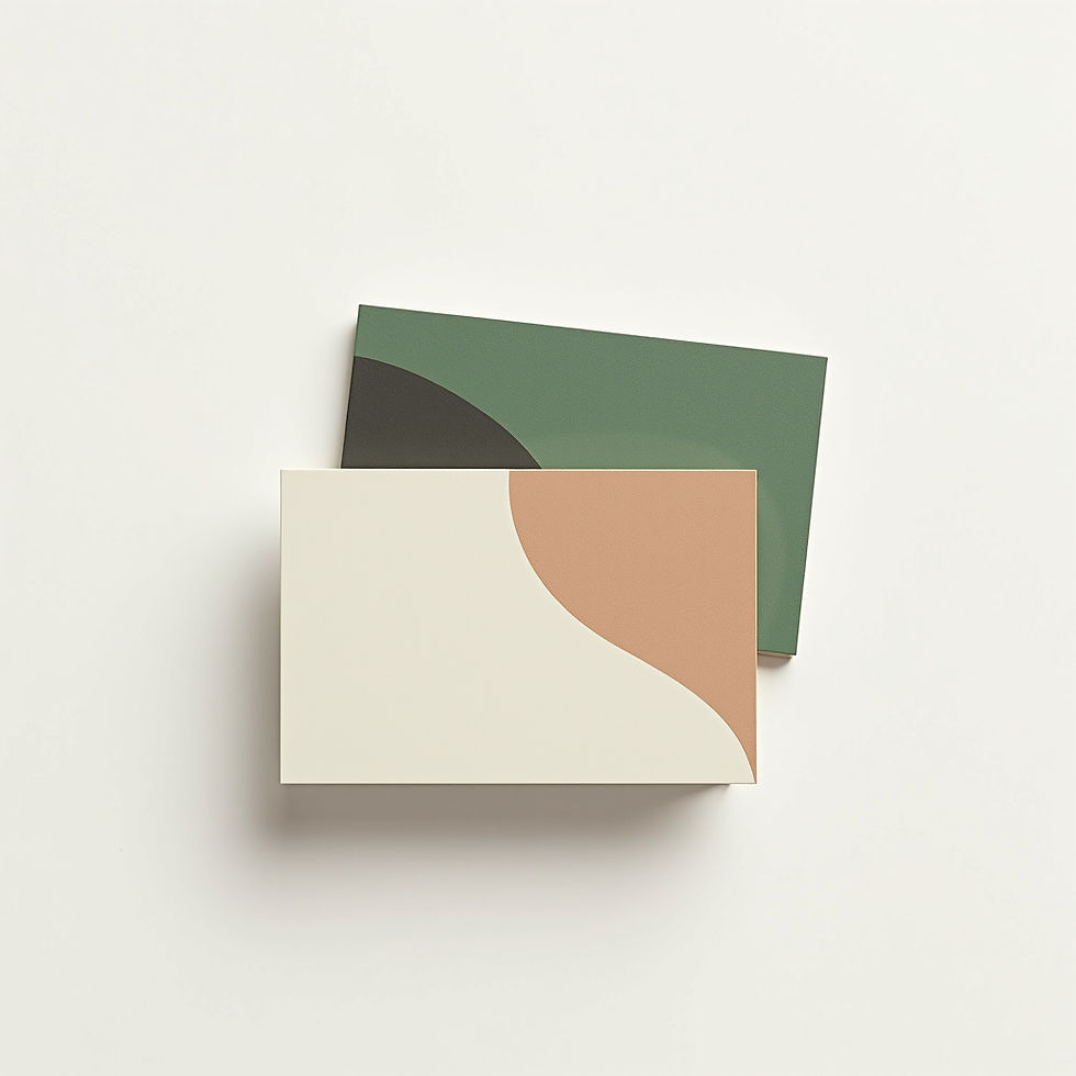Abstract Business Card Set