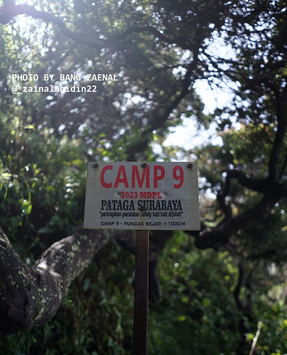 Camp 9 gunung raug via kalibaru
